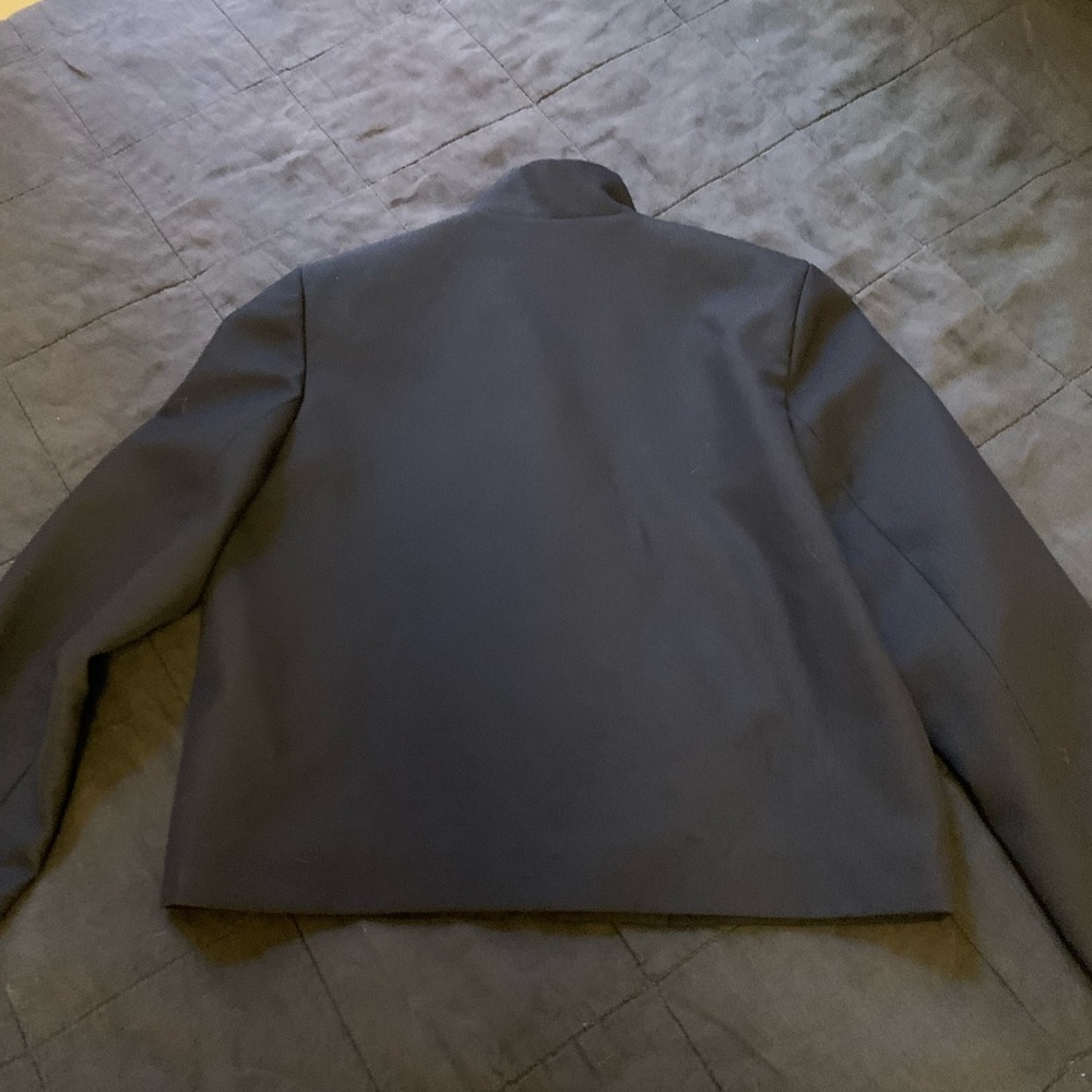 Les Prairies de Paris Andrea Jacket in Navy - Picture 4 of 6